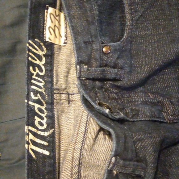 Madewell Women's Blue Jeans Size 25 Cotton Blend Boyfriend Work Mid EUC - Picture 8 of 11